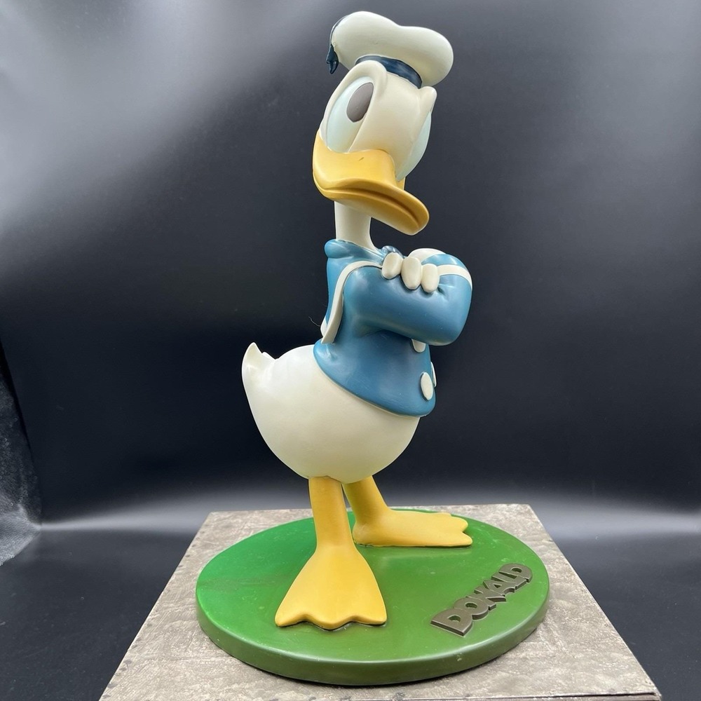 Vintage Disney DONALD DUCK Big Fig Figurine 12.5" Classic Sailor DISNEY DIRECT - Picture 6 of 15